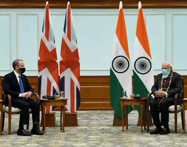ब्रिटेन के विदेश सचिव डोमिनिक राब ने प्रधानमंत्री से मुलाकात की…